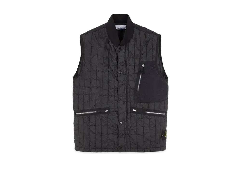 Stone Island G0231 Quilted Nylon Stella With PRIMALOFT-TC "Black"
