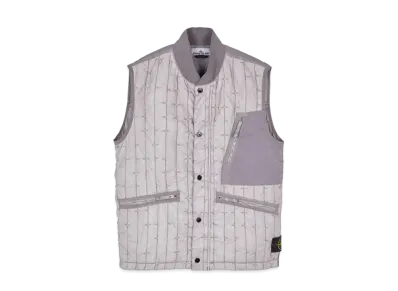 Stone Island G0231 Quilted Nylon Stella With PRIMALOFT-TC "Dust Gray"