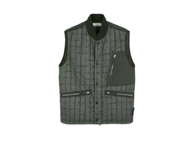 Stone Island G0231 Quilted Nylon Stella With PRIMALOFT-TC "Musk Green"