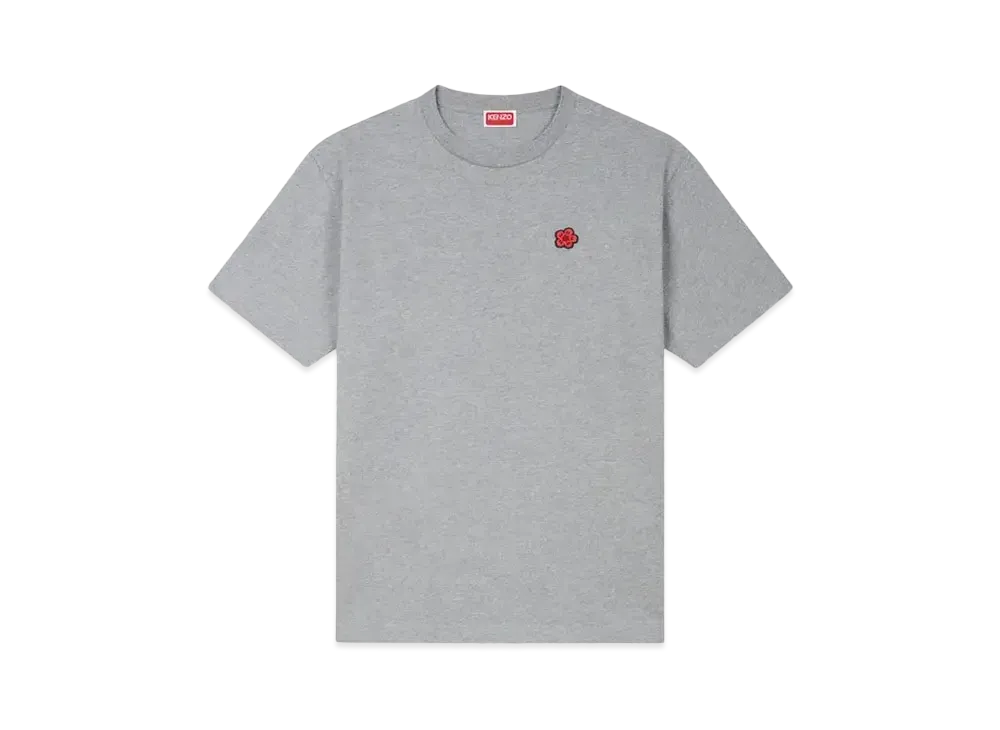 KENZO 'BOKE FLOWER' Embroidery T-shirt "Pale Grey"