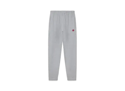 KENZO 'BOKE FLOWER' Embroidery Jog Pants "Pale Grey"