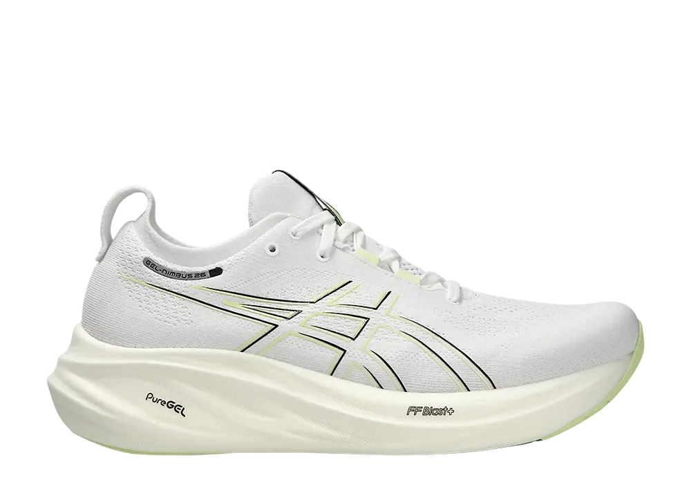 アシックス ゲルニンバス26 エクストラ ワイド "ホワイト/バーチ"