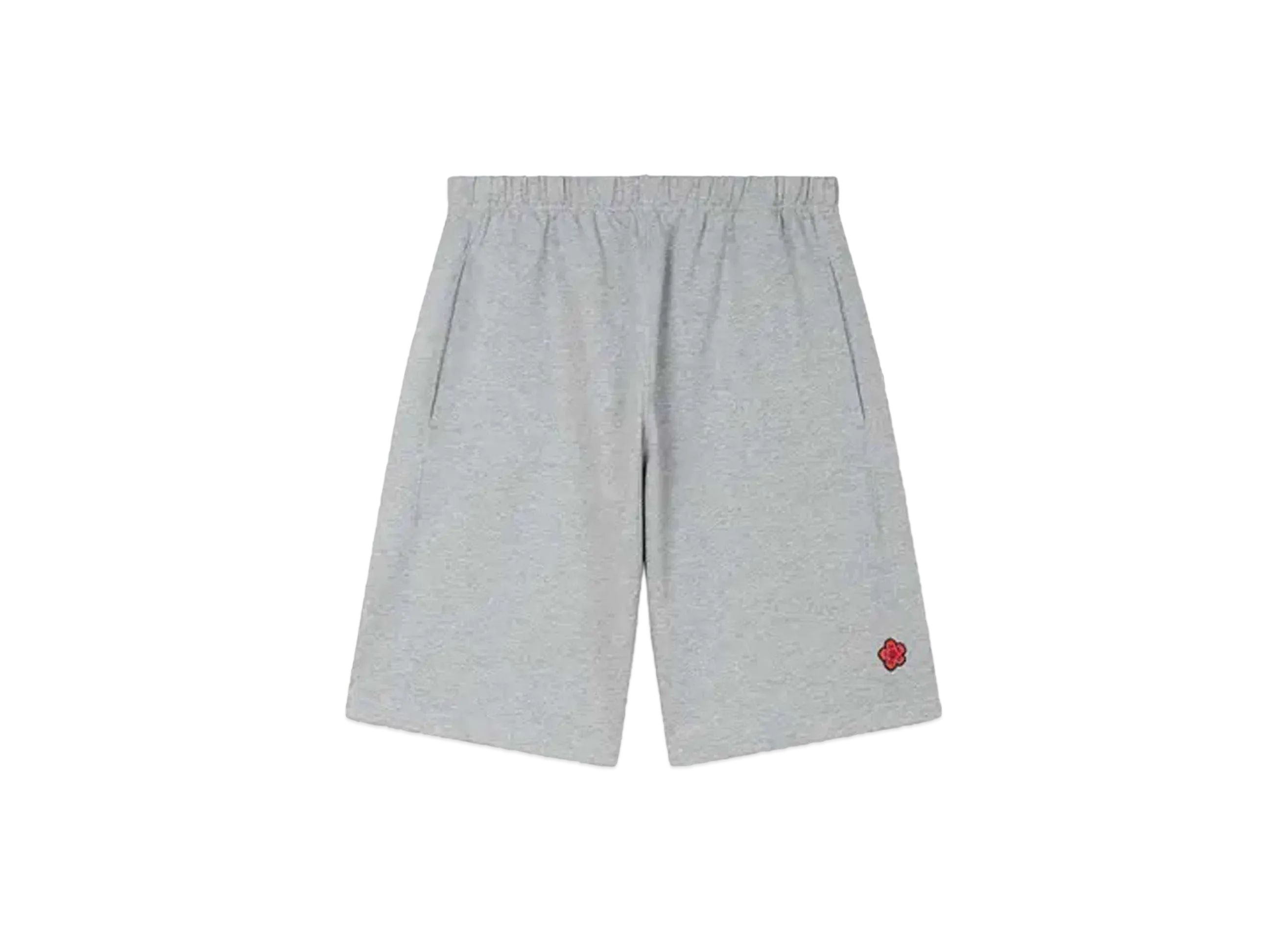 KENZO 'BOKE FLOWER' Embroidery Short "Pale Grey"