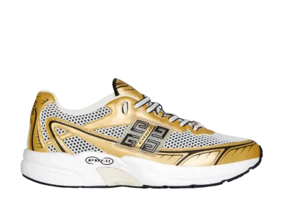 GIVENCHY NFNTY-52 Runners Sneaker "Gold/White"