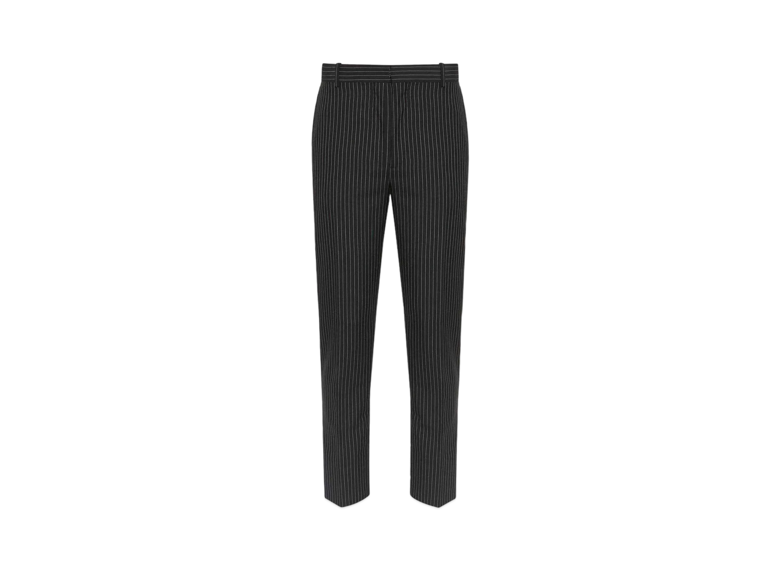 Alexander McQUEEN Tailored Cigarette Pants "Black/White"