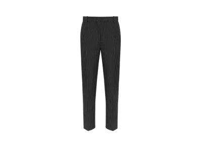 Alexander McQUEEN Tailored Cigarette Pants "Black/White"