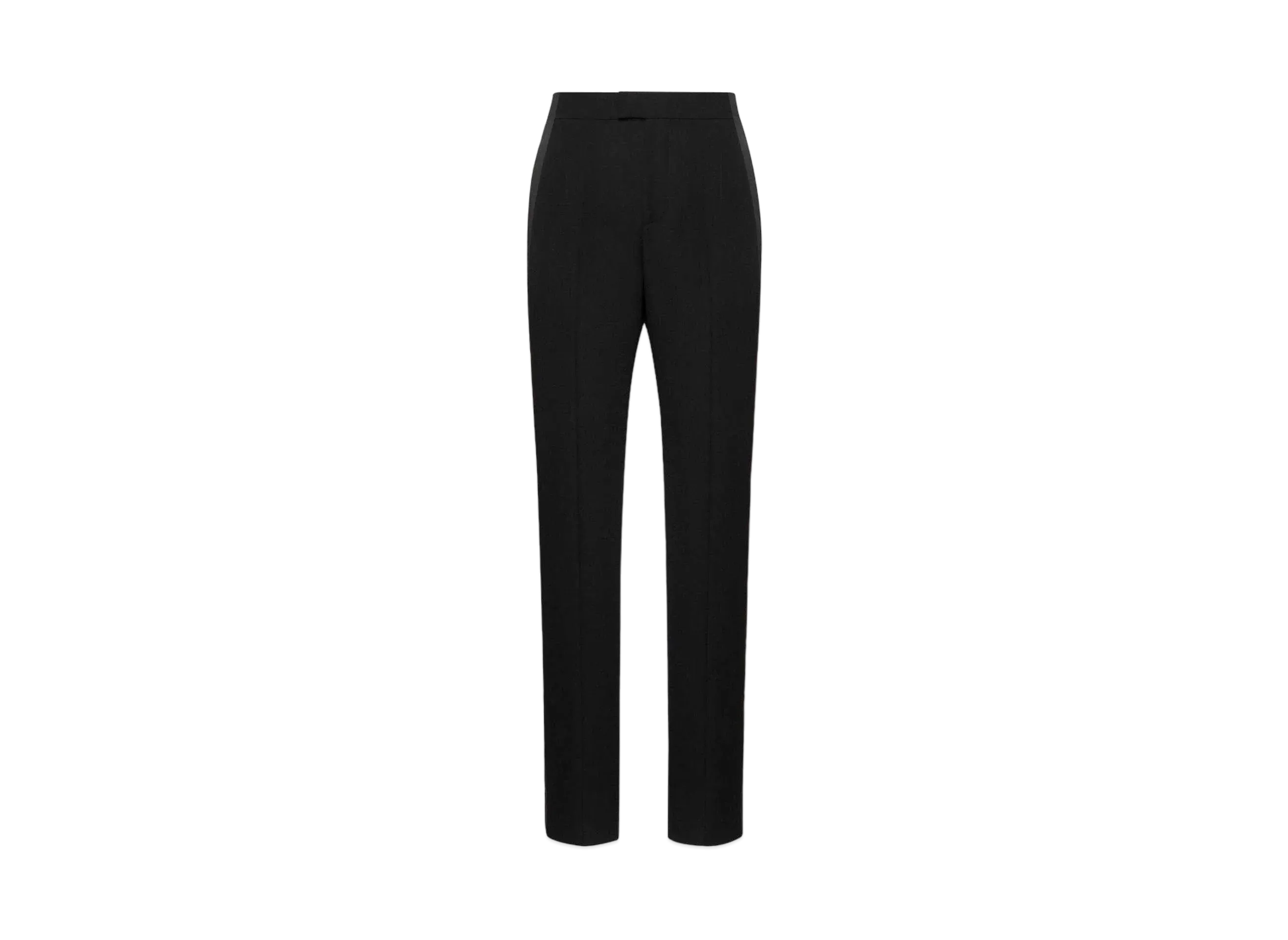 Alexander McQUEEN Wide Leg Tuxedo Pants "Black"