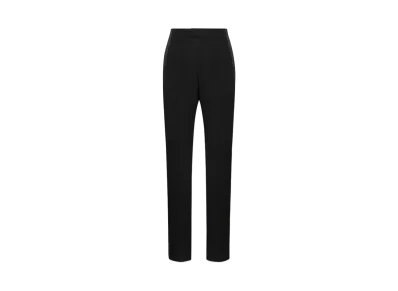 Alexander McQUEEN Wide Leg Tuxedo Pants "Black"