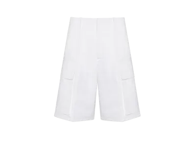 Alexander McQUEEN Cargo Shorts "White"