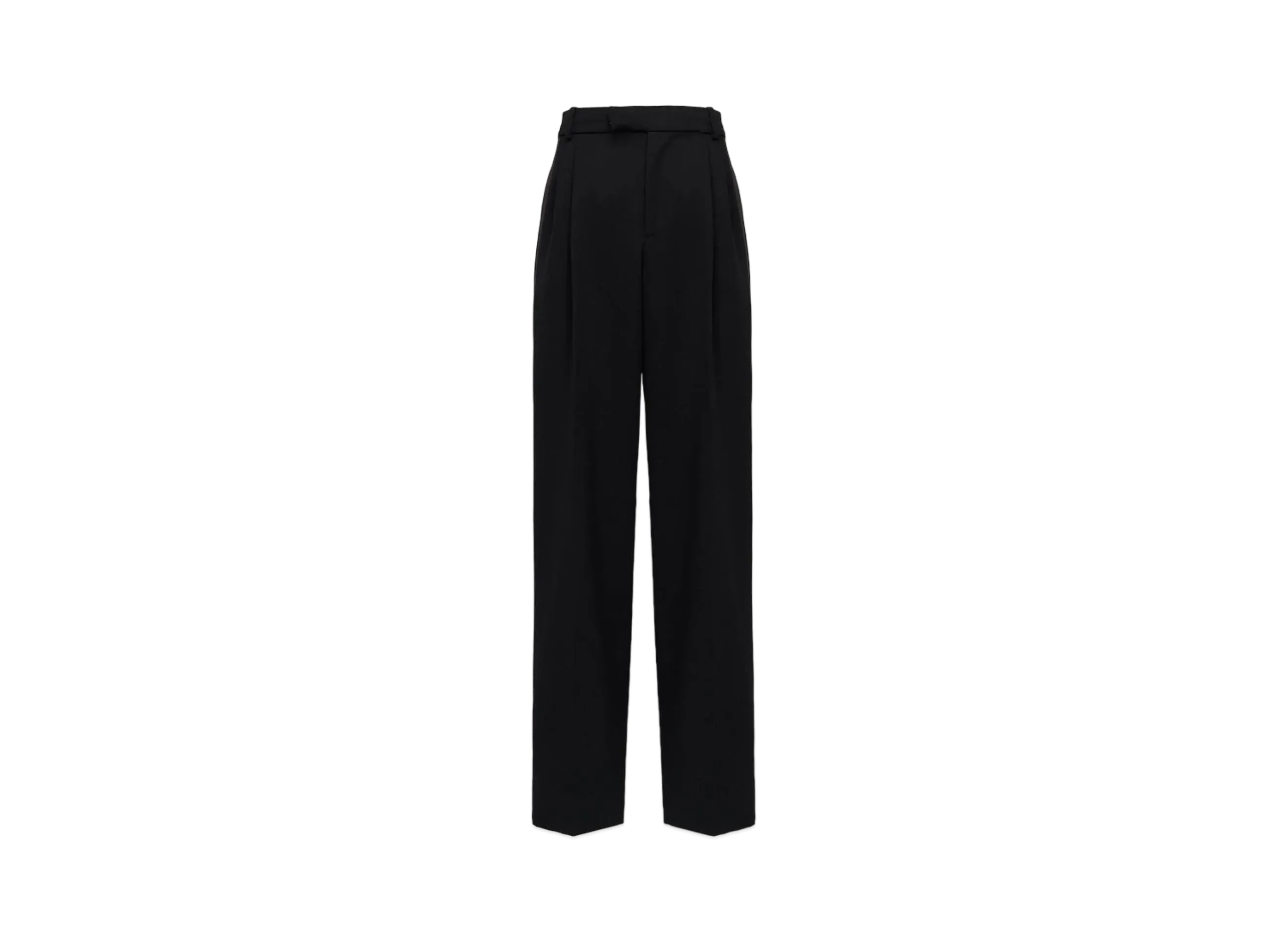 Alexander McQUEEN Pleated Baggy Pants "Black"