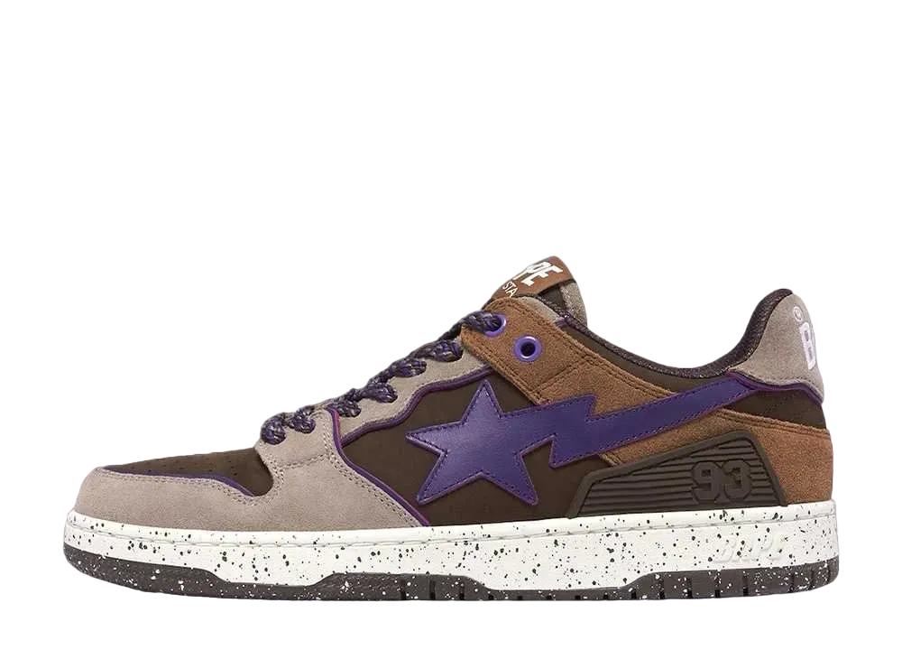 アベイシングエイプ スケートスタ #7 "ブラウン"