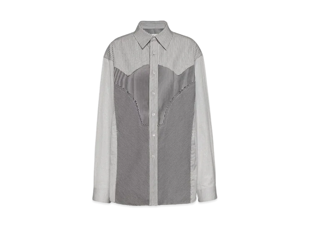 Maison Margiela Stripe Yoke Shirt "Black"