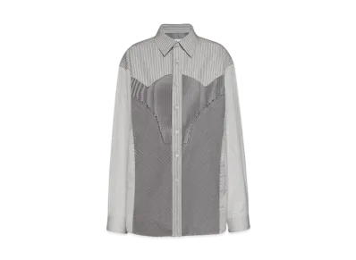 Maison Margiela Stripe Yoke Shirt "Black"