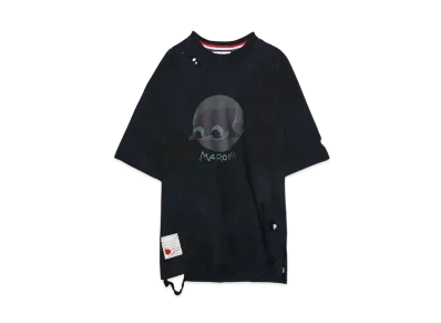 SEVESKIG Vintage S/S Tee Shirt Ver, Maromi "BLACK"