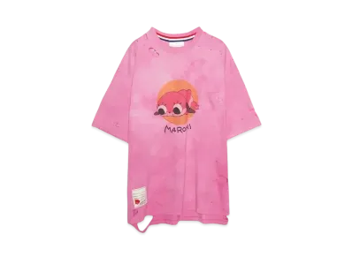 SEVESKIG Vintage S/S Tee Shirt Ver, Maromi "PINK"