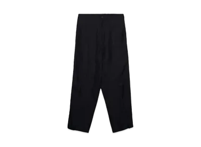 TOGA VIRILIS Paisley jacquard pants "BLACK"