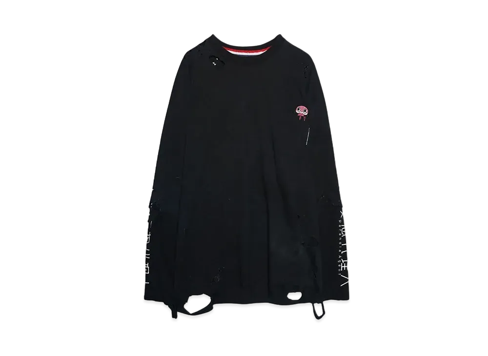 SEVESKIG Vintage L/S Tee Shirt Ver, Maromi "BLACK"