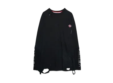 SEVESKIG Vintage L/S Tee Shirt Ver, Maromi "BLACK"