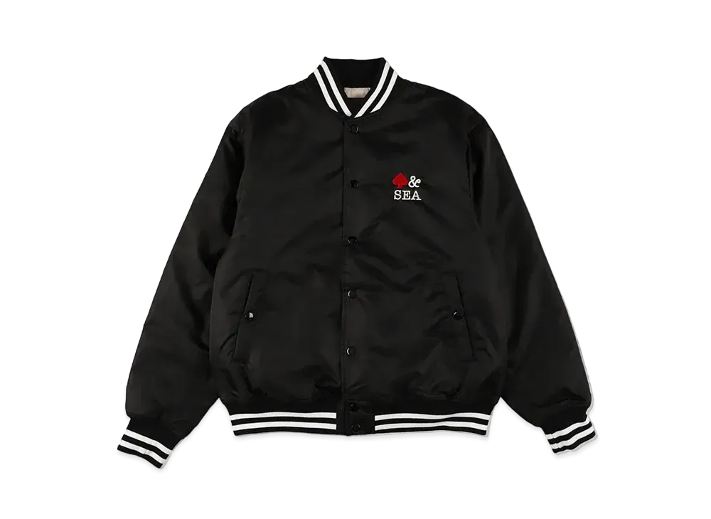 WIND AND SEA Stadium Jacket "Black"