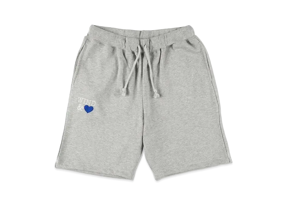 WIND AND SEA Sweat Short(HTSP) "Gray_Heart"