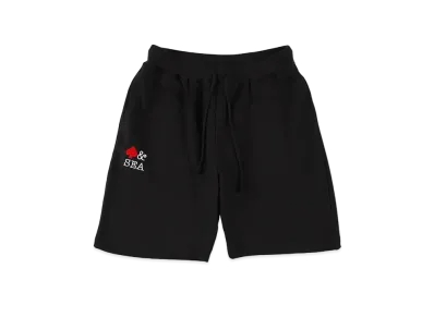 WIND AND SEA Sweat Short(HTSP) "Black_Spade"