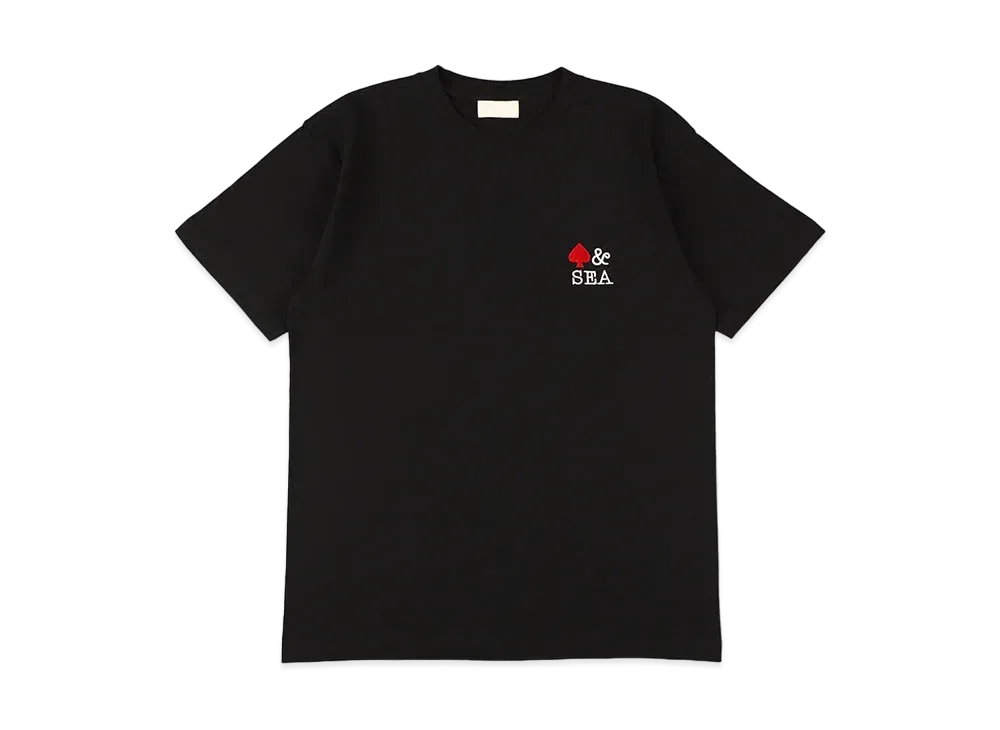 WIND AND SEA Logo Tee(Spade) "Black"
