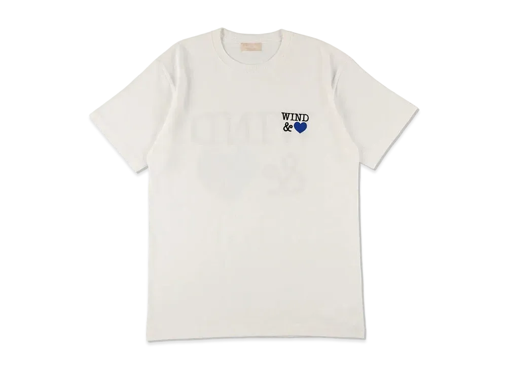 WIND AND SEA Logo Tee(Heart) "White"