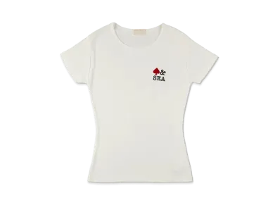 WIND AND SEA Front Logo Mini Tee(Spade) "White"