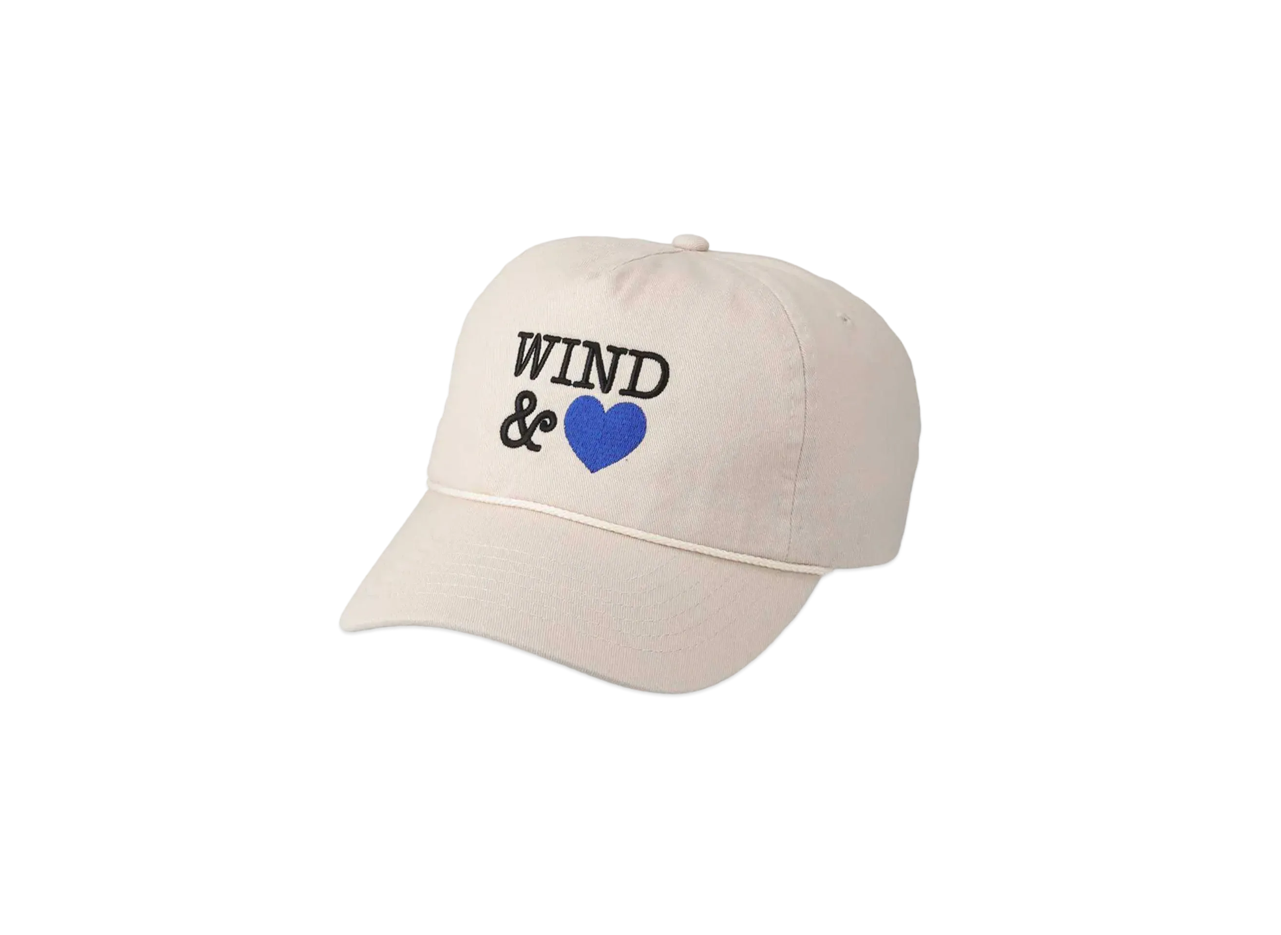 WIND AND SEA Twill 5 Panel Cap(HTSP) "Putty_Heart"