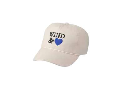 WIND AND SEA Twill 5 Panel Cap(HTSP) "Putty_Heart"