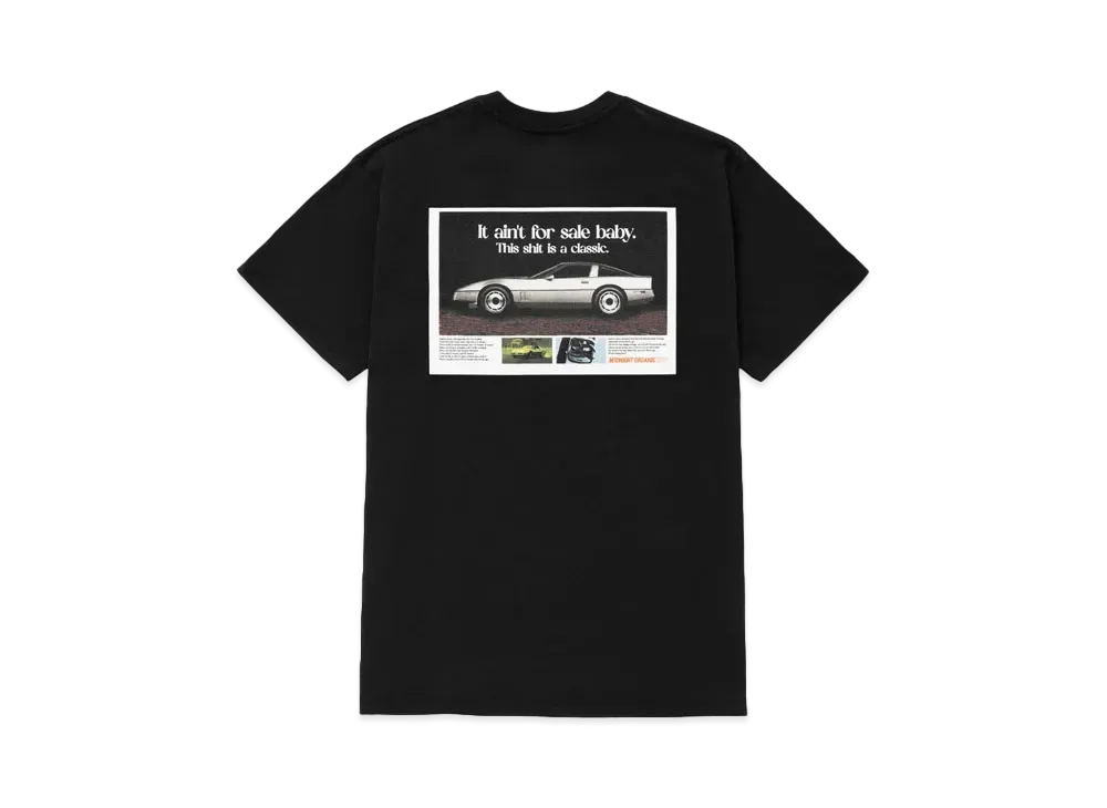 HUF x Midnight Organic Vette Tee "Black"