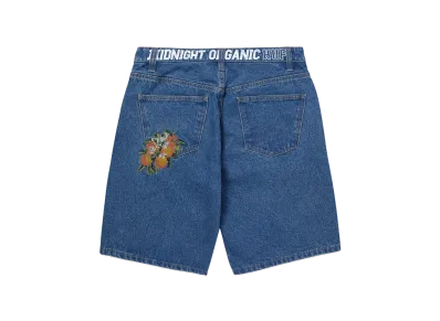 HUF x Midnight Organic Pomona Denim Short "Stone Wash Indigo"