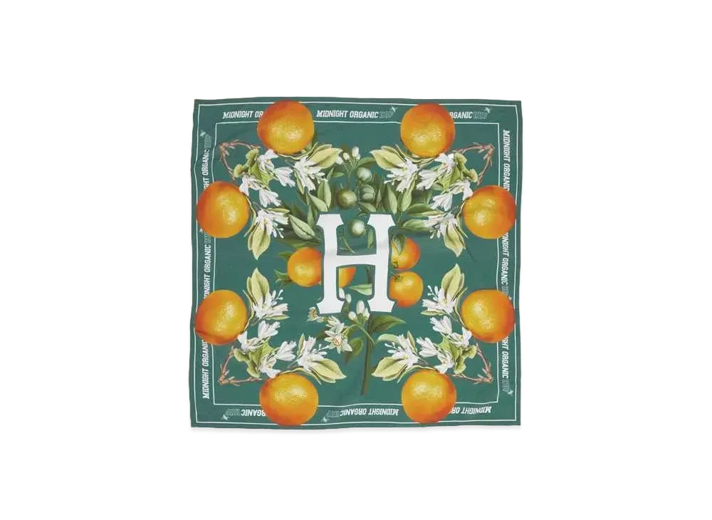HUF x Midnight Organic Bandana "Green"