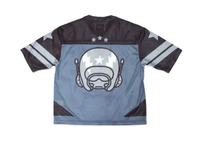 YAMEPI x FUTURE ARCHIVE YAME Mesh Tee "Navy"