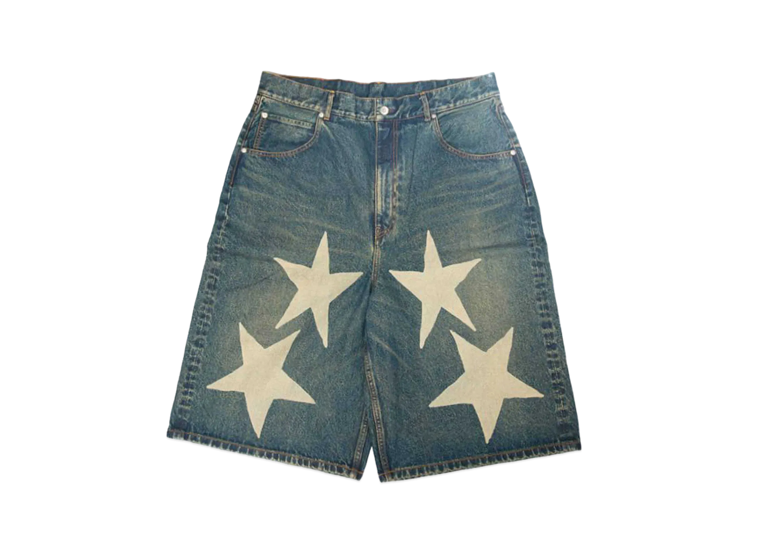 YAMEPI x FUTURE ARCHIVE YAME Baggy SH "Indigo"