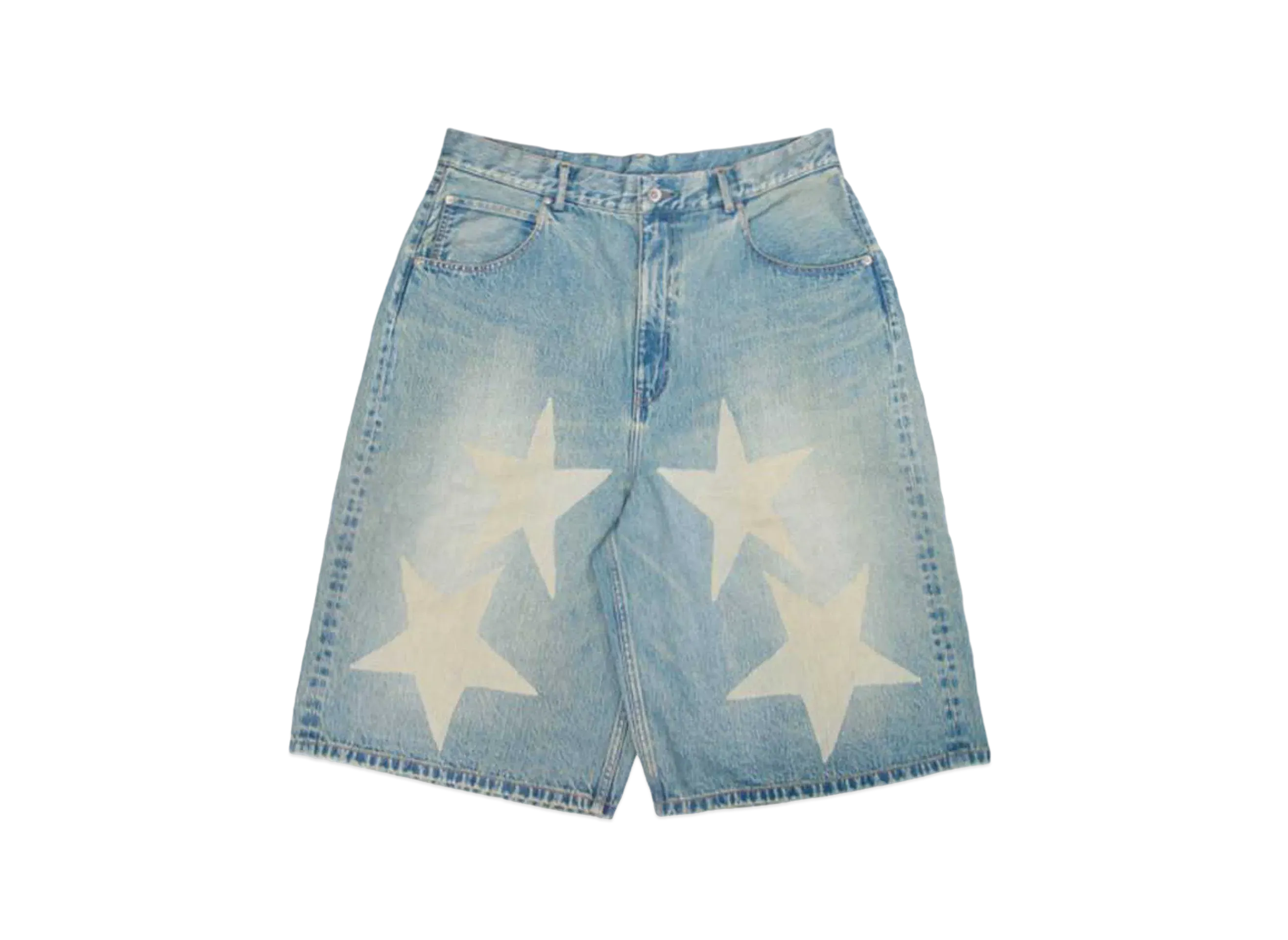 YAMEPI x FUTURE ARCHIVE YAME Baggy SH "Light Blue"