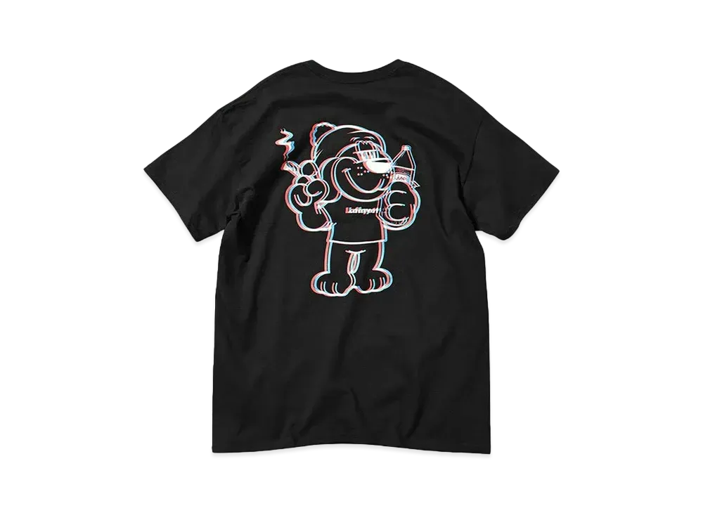 LFYT SMOKING DOG TEE "BLACK"