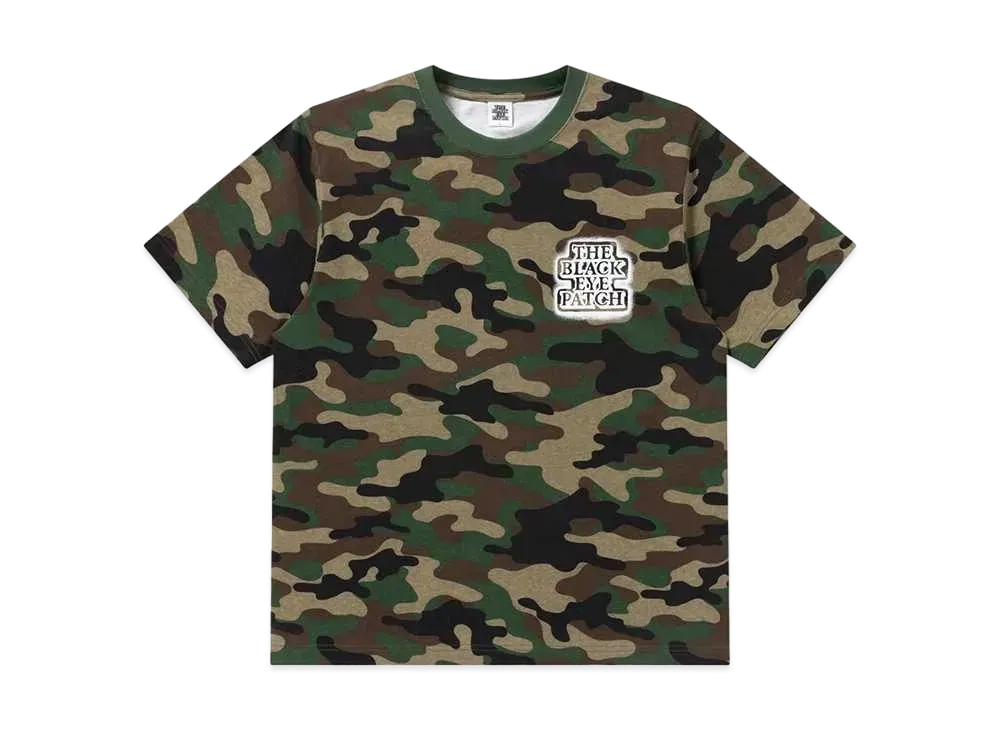 BlackEyePatch Sprayed OG Label Tee "Multi"