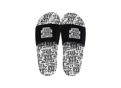 BlackEyePatch OG Label Covered Hayn Shower Sandals "Black"