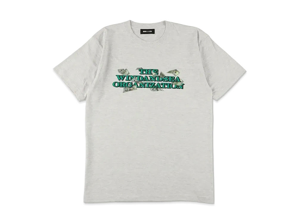 WIND AND SEA WDS Org S/S Tee "Ash"