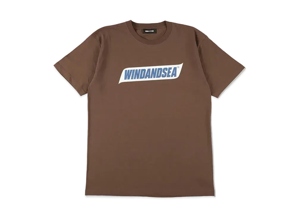 WIND AND SEA Nougat Chilling S/S Tee "Brown"
