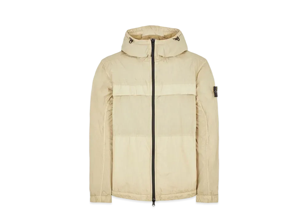 Stone Island 40922 Garment Dyed Crinkle Reps r-NY "Sand"