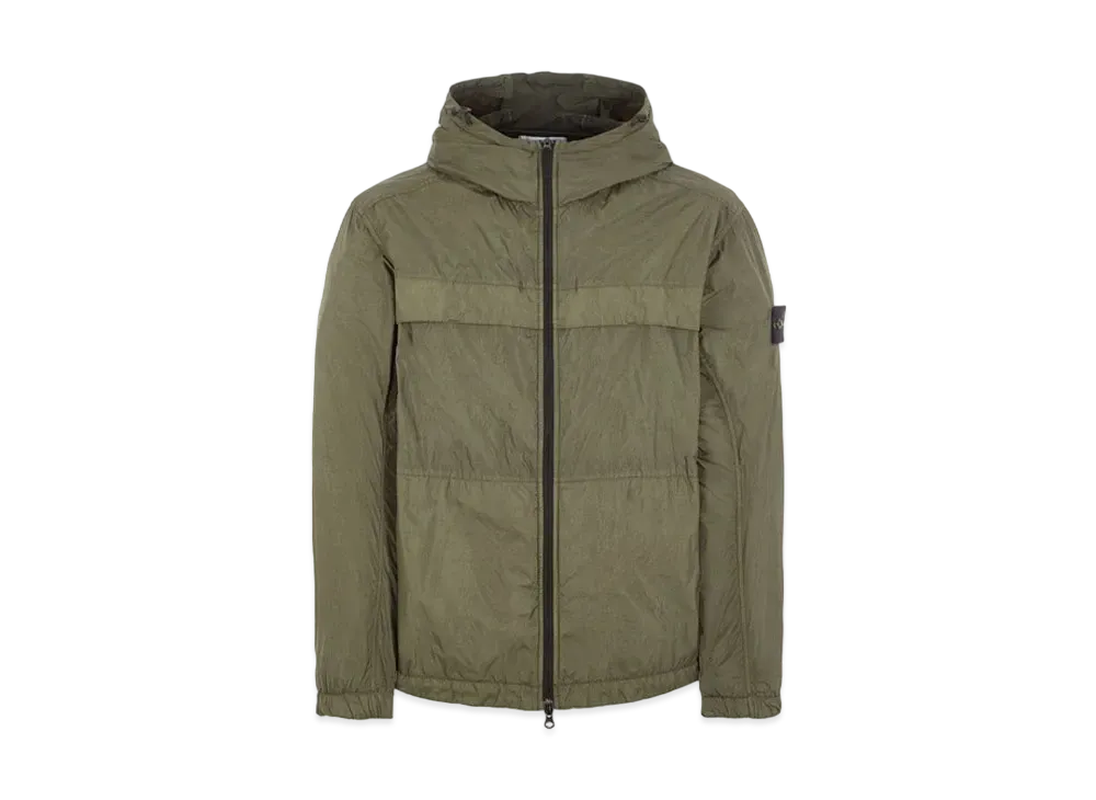 Stone Island 40922 Garment Dyed Crinkle Reps r-NY "Musk Green"