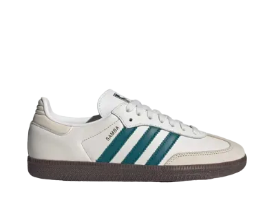 adidas Women's Samba OG "Cloud White/Legacy Teal/Wonder White"