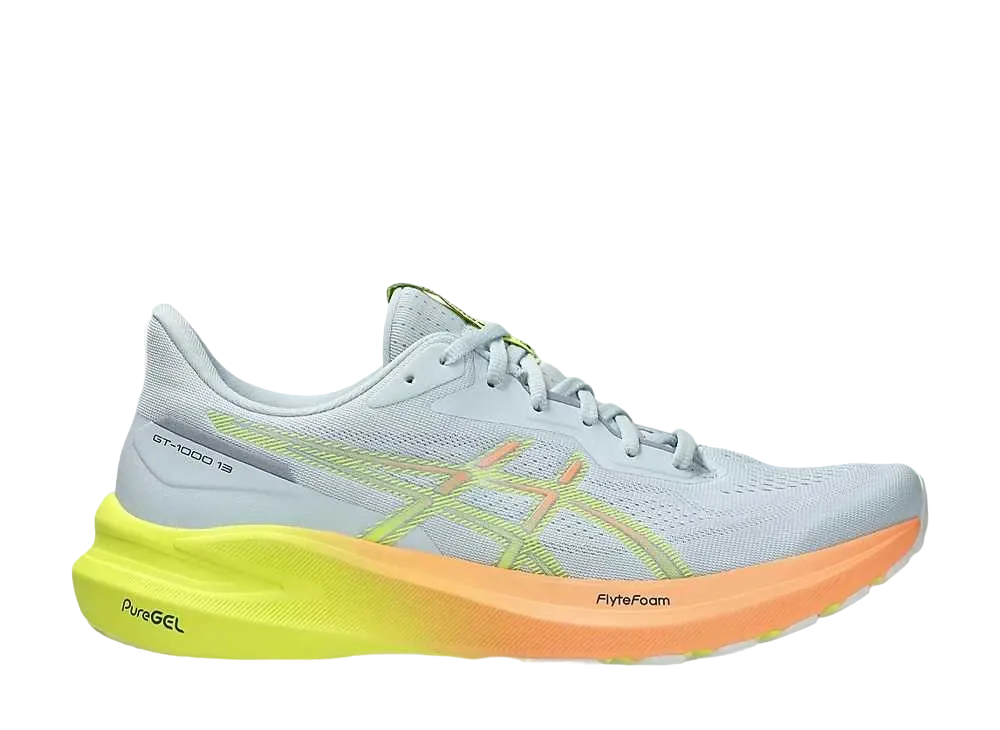 アシックス GT1000 13 パリ "クールグレー/セーフティイエロー"