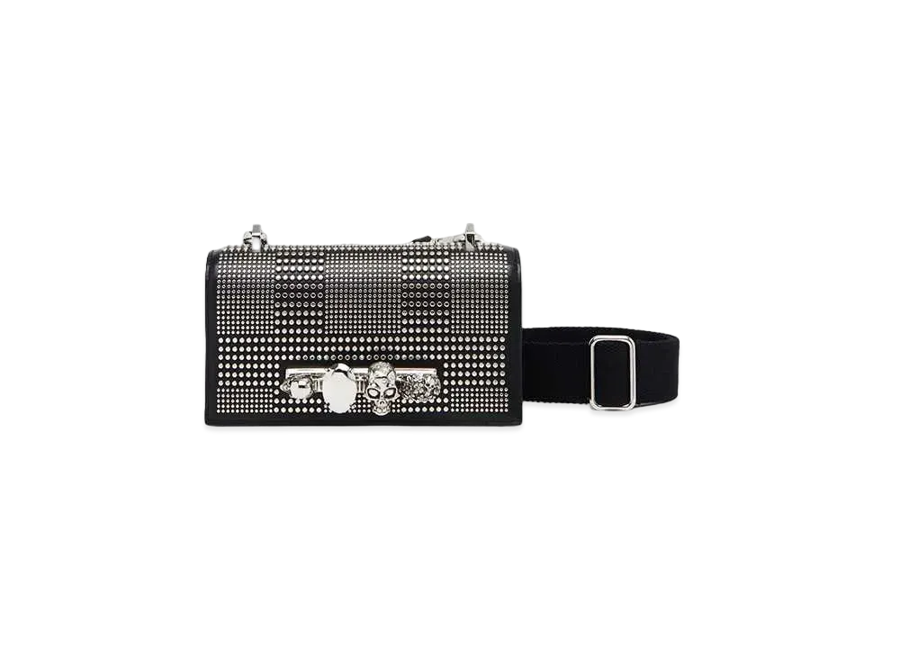 Alexander McQUEEN Knuckle Satchel "Black"