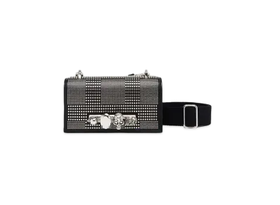 Alexander McQUEEN Knuckle Satchel "Black"