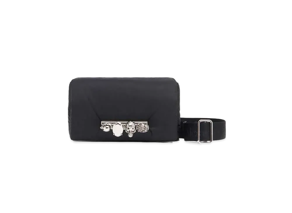 Alexander McQUEEN Puffy Knuckles Bumbag "Black"