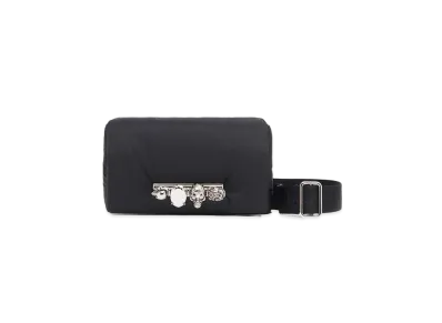 Alexander McQUEEN Puffy Knuckles Bumbag "Black"