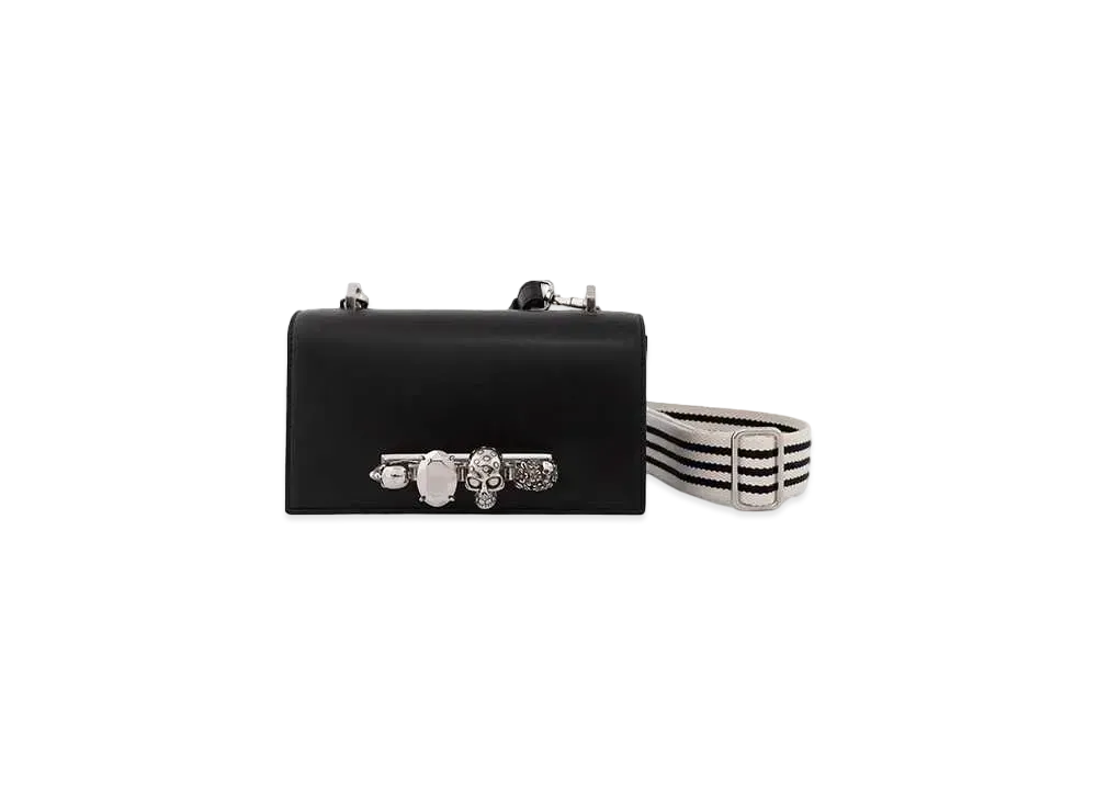 Alexander McQUEEN Knuckle Satchel "Black"